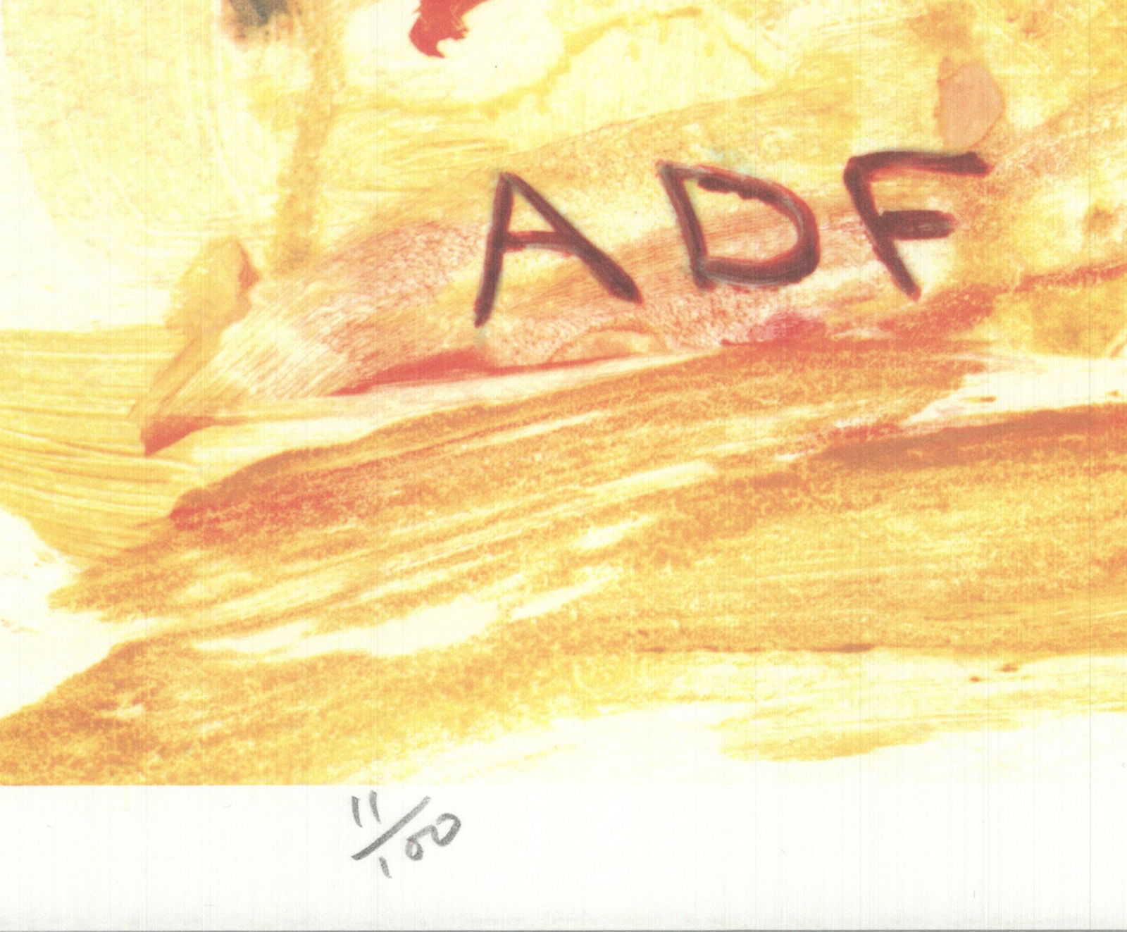 Cecily Brown - American Dance Festival - 2001 Serigraph - SIGNED 22" x 29.5" - 5