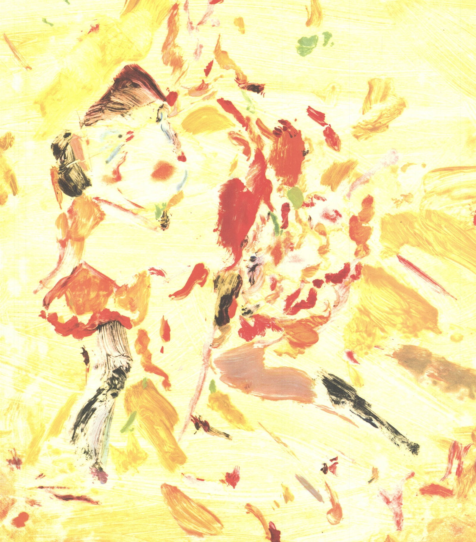 Cecily Brown - American Dance Festival - 2001 Offset Lithograph 20.5" x 27.75" - 3