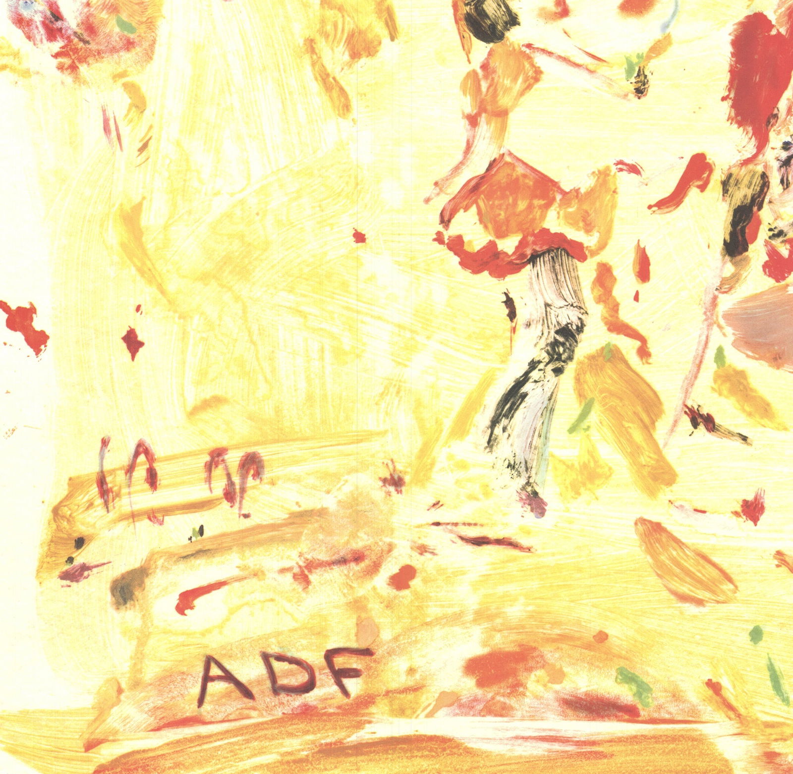 Cecily Brown - American Dance Festival - 2001 Offset Lithograph 20.5" x 27.75" - 4