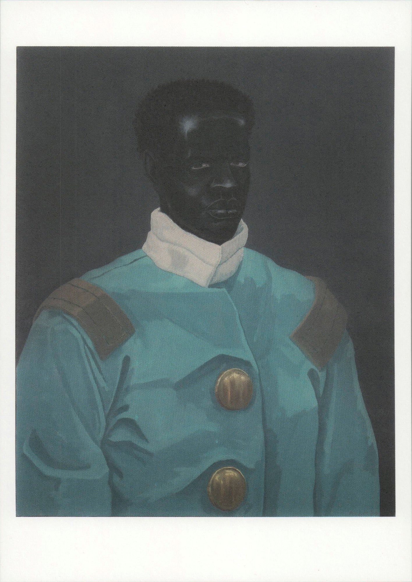 Kerry James Marshall - Believed to be a Portrait of Vaid Walker c.1830 - 2025 6" x 4.25" (1 of 4)