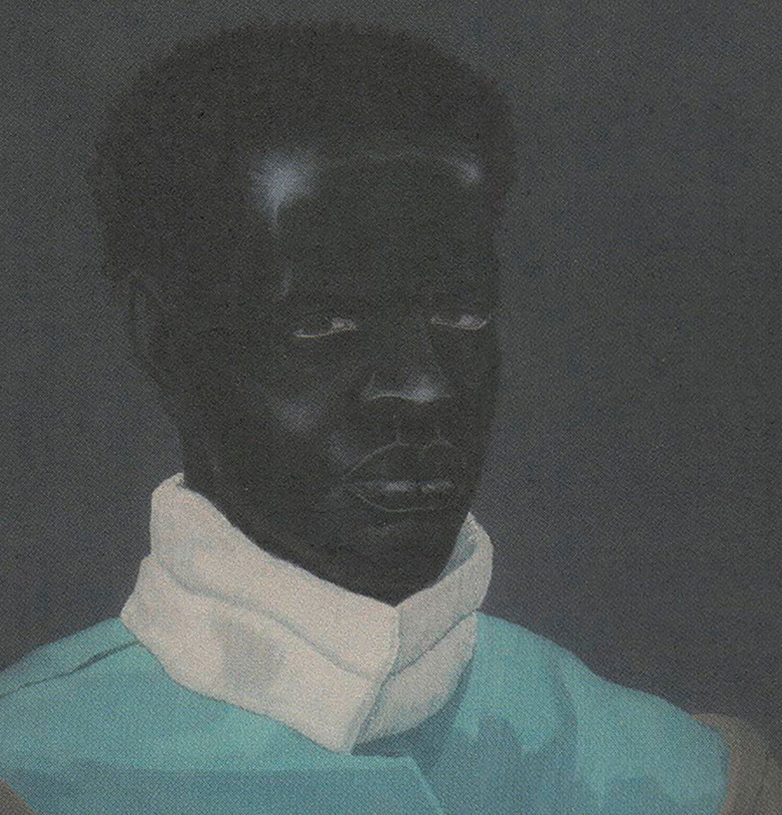 Kerry James Marshall - Believed to be a Portrait of Vaid Walker c.1830 - 2025 6" x 4.25" - 4