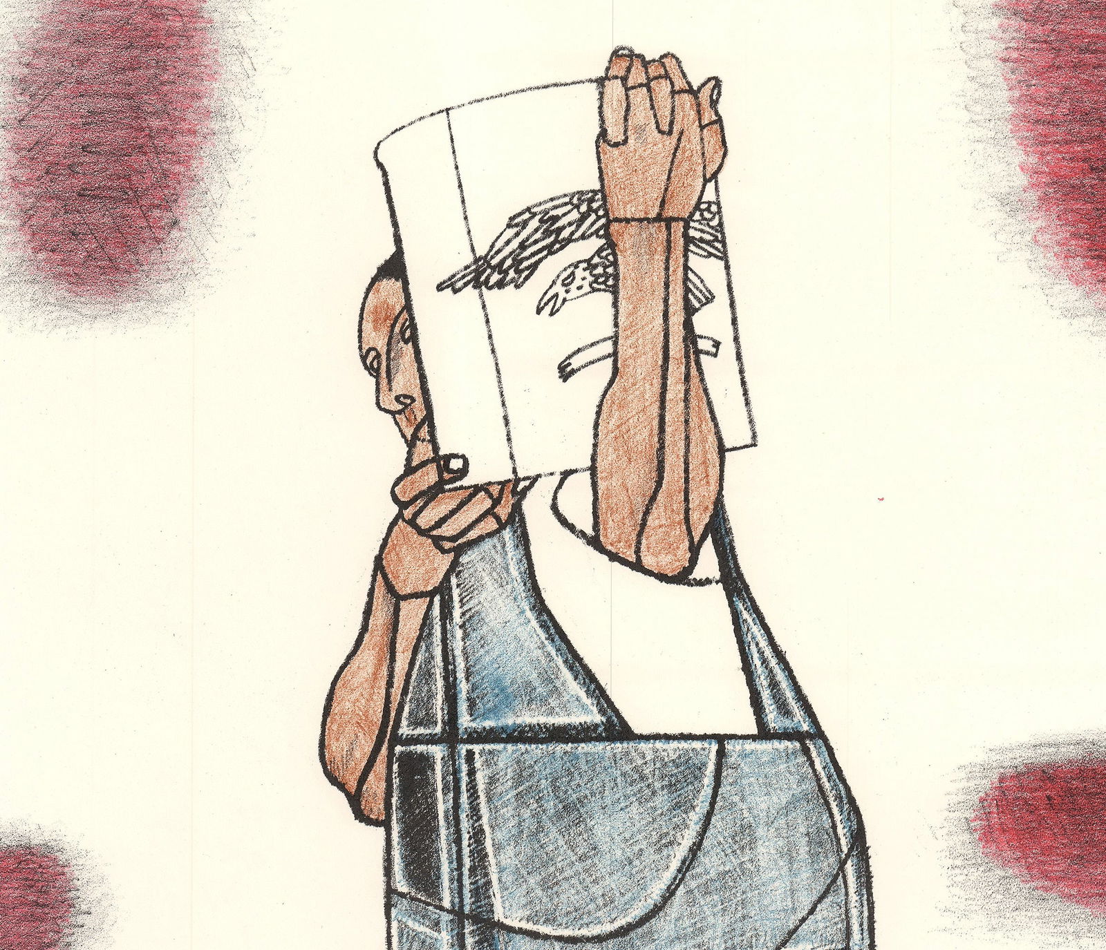 Robert Gwathmey - Boston University - 1969 Lithograph 26" x 18" - 3