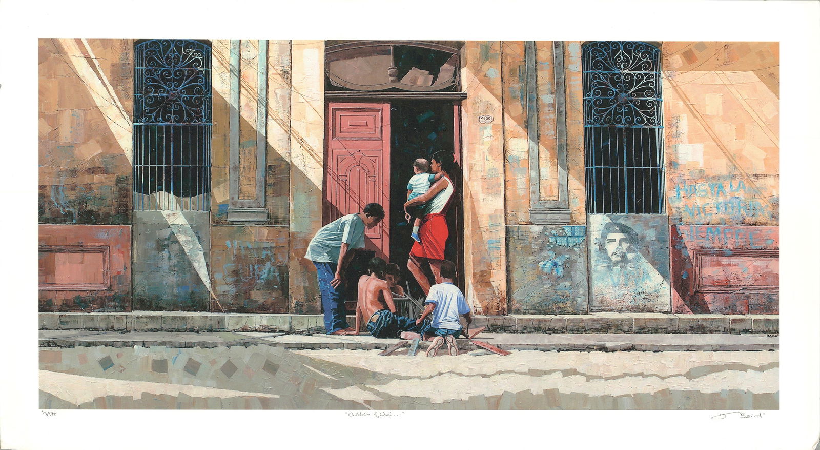 Dwight Baird - Children of the Caribbean - 2005 Giclee - SIGNED 22" x 39.75" (1 of 5)