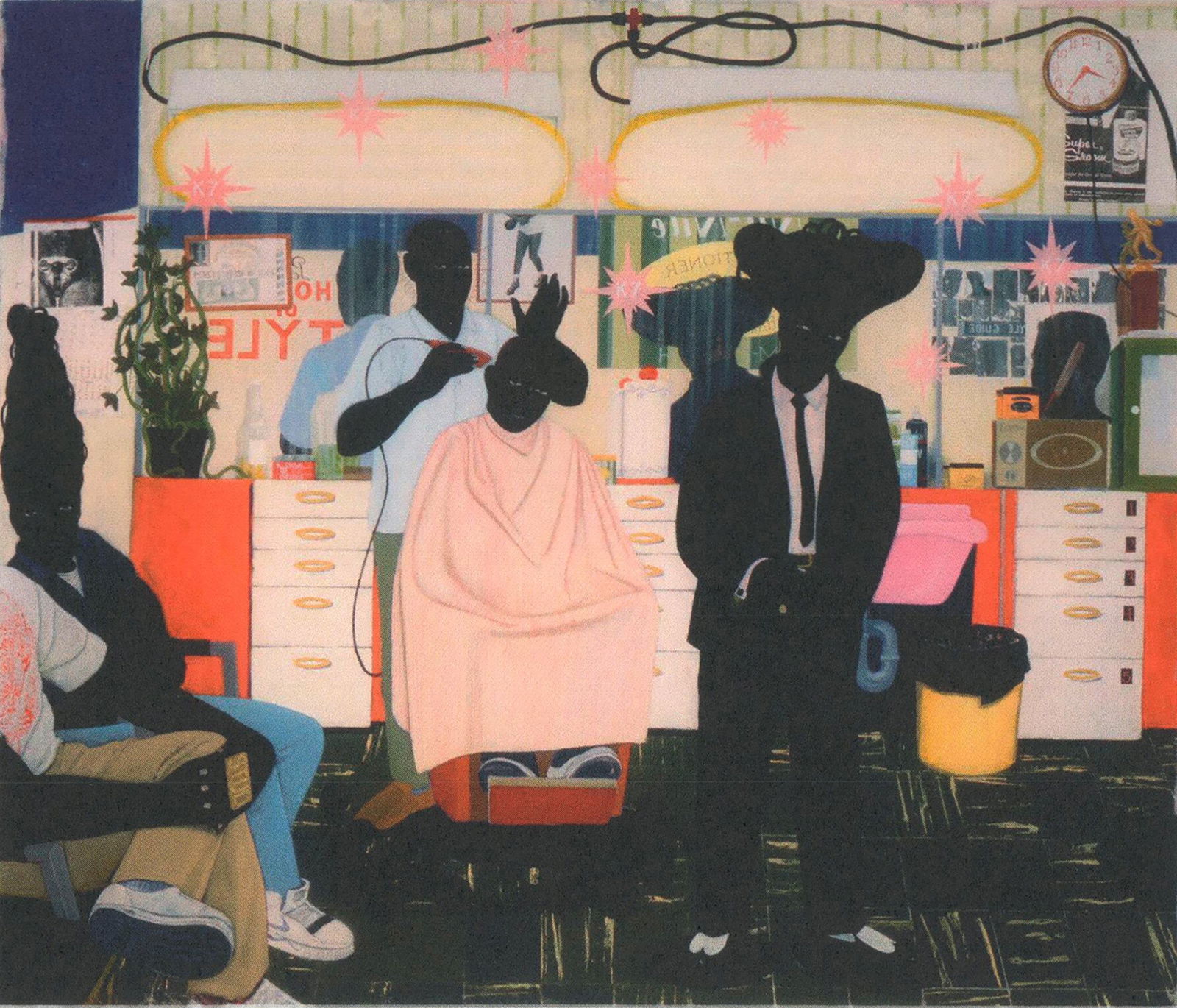 Kerry James Marshall - De Style - 2025 4.25" x 6" - 2