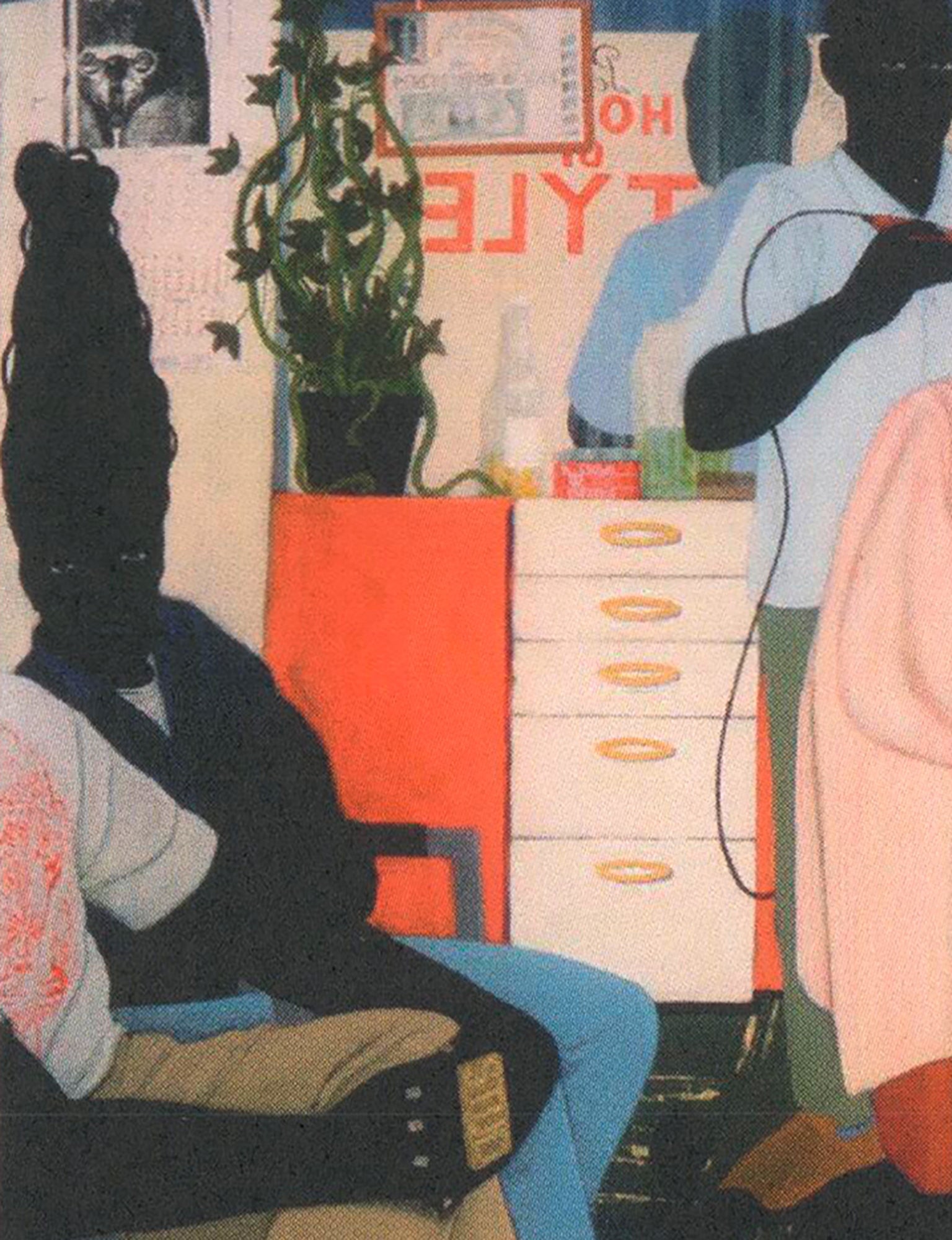 Kerry James Marshall - De Style - 2025 4.25" x 6" - 4