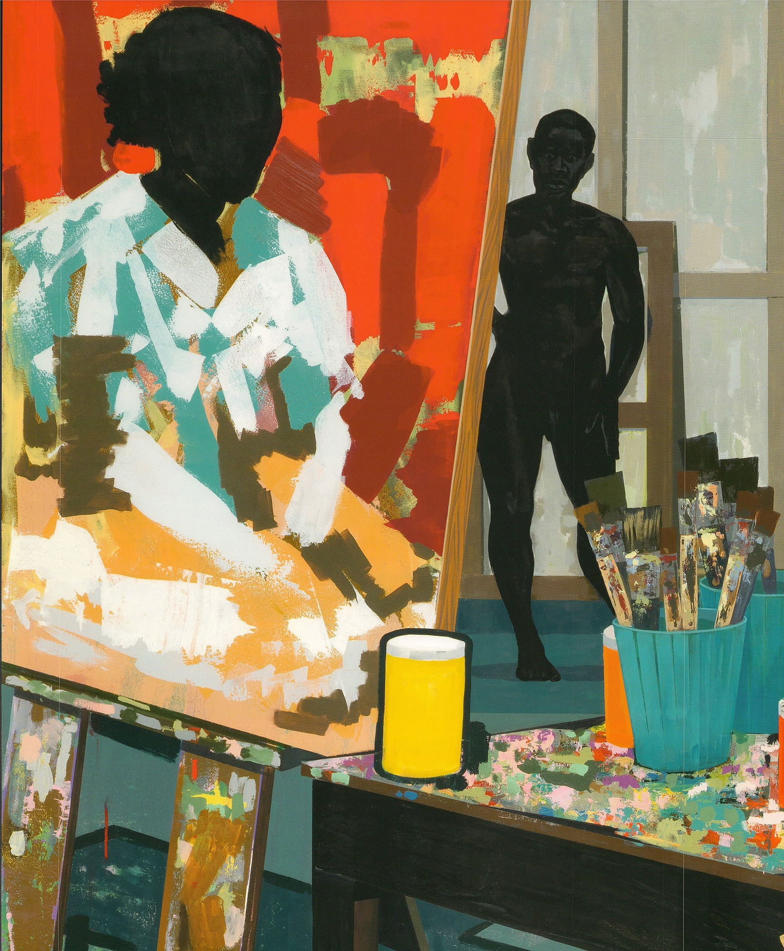 Kerry James Marshall - Mastry - 2016 Offset Lithograph 26.5" x 32.75" - 4