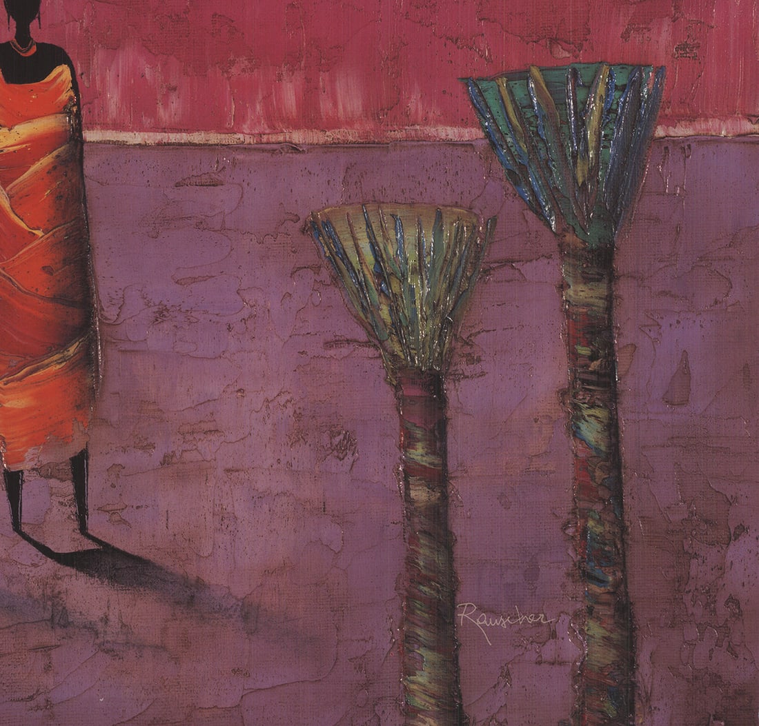 Michel Rauscher - Morning Ritual - 2007 Offset Lithograph 27.5" x 27.5" - 4