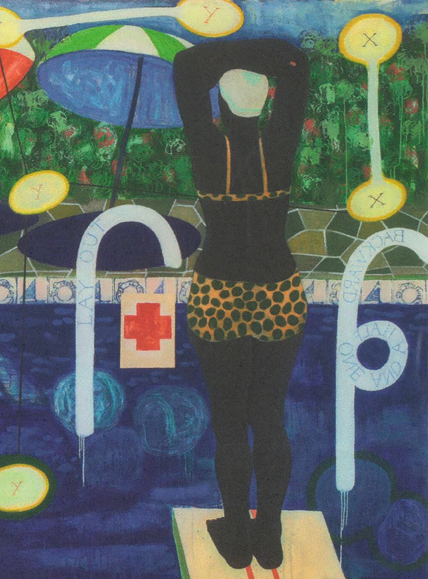 Kerry James Marshall - Plunge - 2025 4.25" x 6" - 3