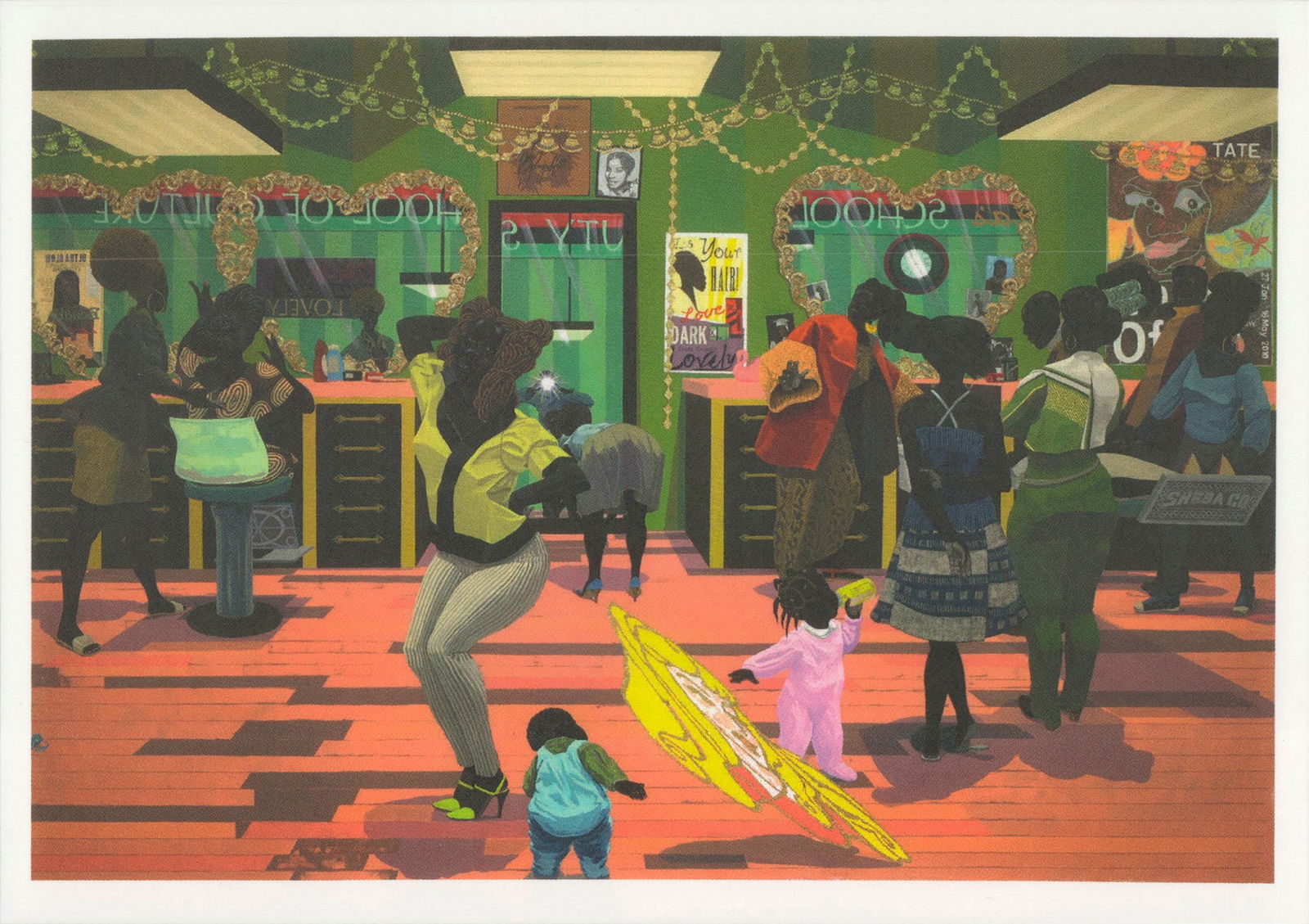 Kerry James Marshall - School of Beauty, School of Culture - 2025 4.25" x 6" (1 of 4)