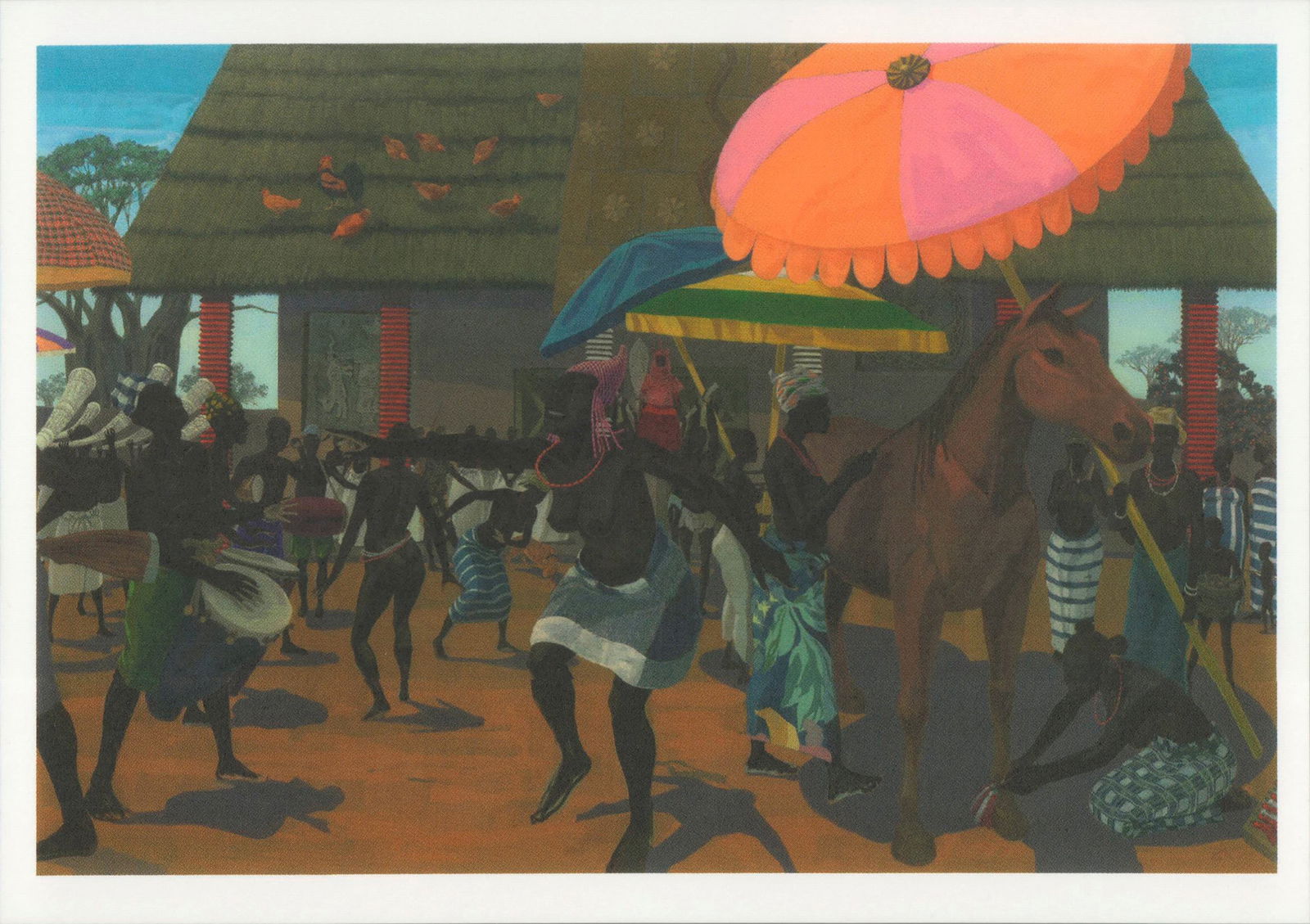 Kerry James Marshall - Six for One - 2025 4.25" x 6" (1 of 4)