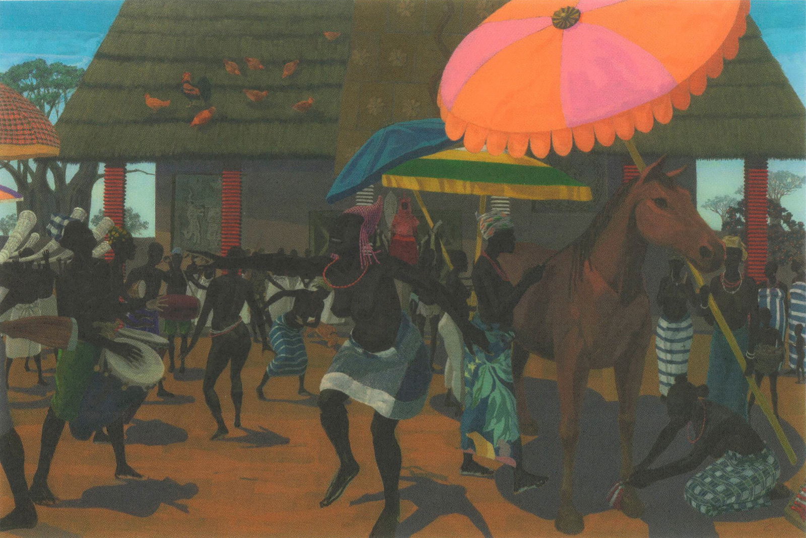 Kerry James Marshall - Six for One - 2025 4.25" x 6" - 2