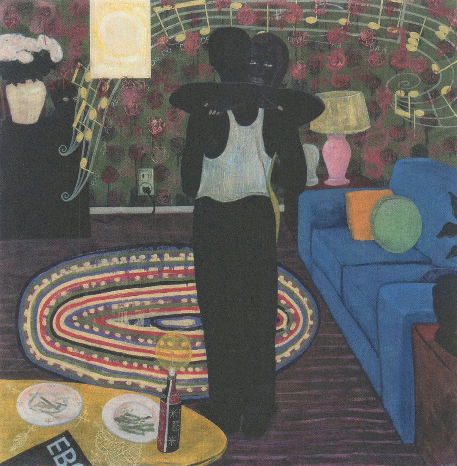 Kerry James Marshall - Slow Dance - 2025 6" x 4.25" - 2