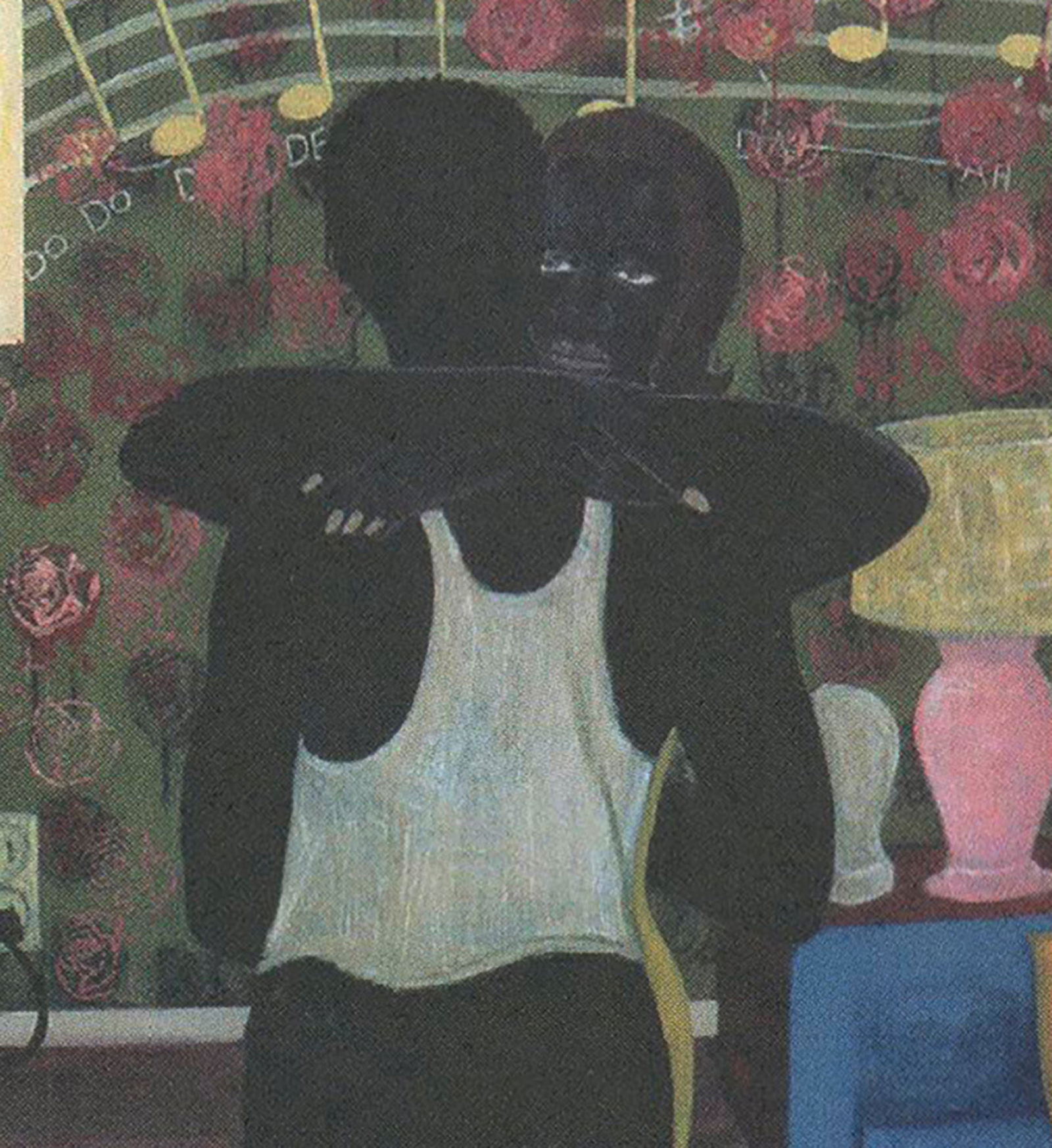 Kerry James Marshall - Slow Dance - 2025 6" x 4.25" - 4