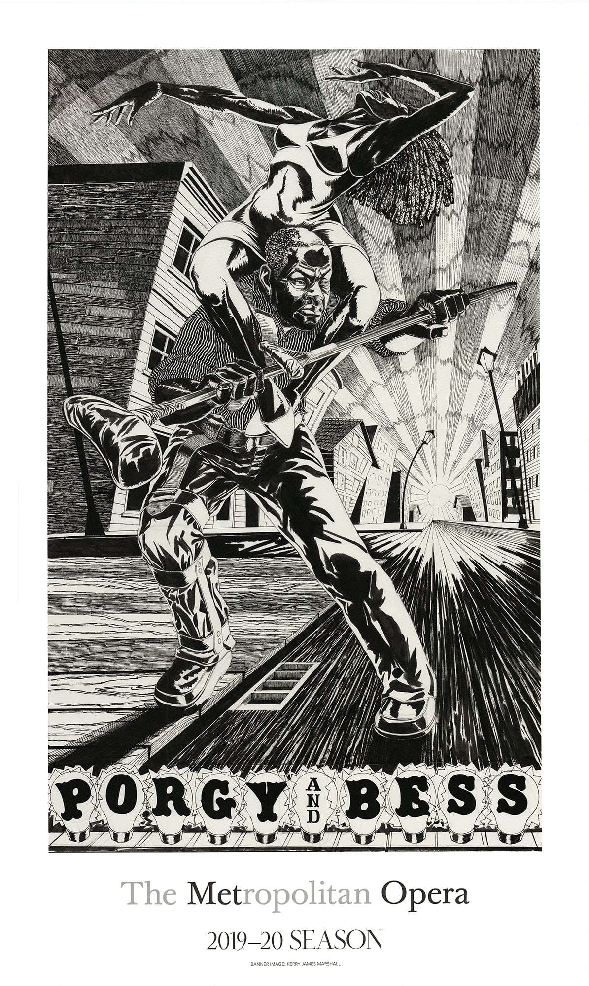 Kerry James Marshall - The Gershwin's Porgy and Bess - 2019 Offset Lithograph 40" x 24" (1 of 4)