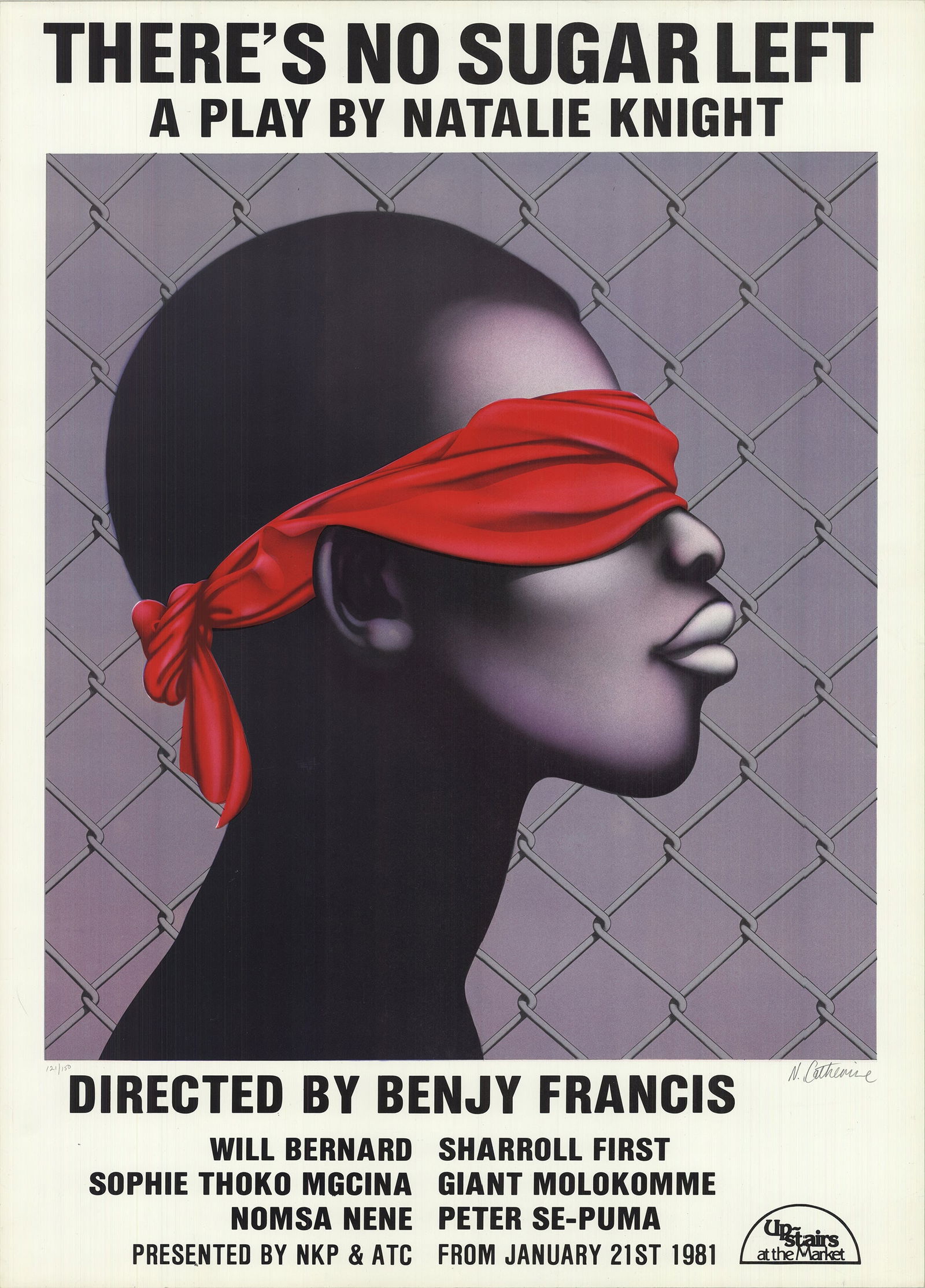 Norman Catherine - There's No Sugar Left - 1981 Serigraph - SIGNED 28" x 20.25": Title: Norman Catherine - There's No Sugar Left - 1981 Serigraph - SIGNED 28" x 20.25" Artist: Norman Catherine Description: "There's No Sugar Left" by Norman Catherine, 1981 Signed Serigraph. Paper