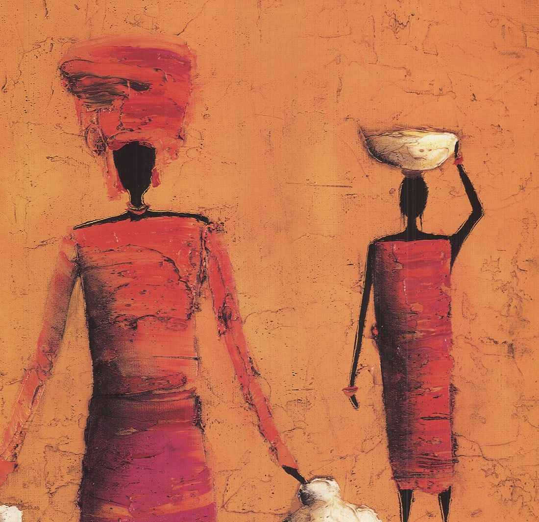 Michel Rauscher - To the Village - 2005 Offset Lithograph 27.25" x 27.25" - 3