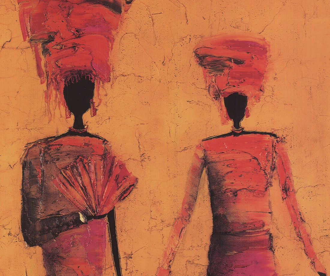 Michel Rauscher - To the Village - 2005 Offset Lithograph 27.25" x 27.25" - 4