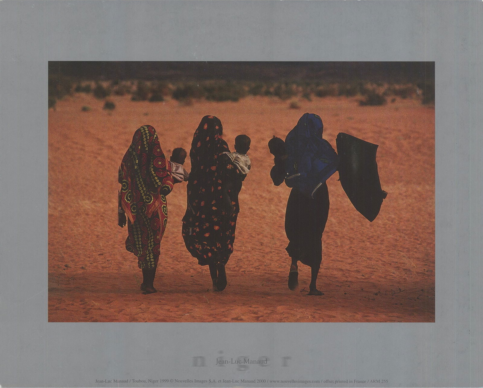 Jean-Luc Manaud - Toubou, Niger - 2000 Offset Lithograph 9.5" x 12" (1 of 1)