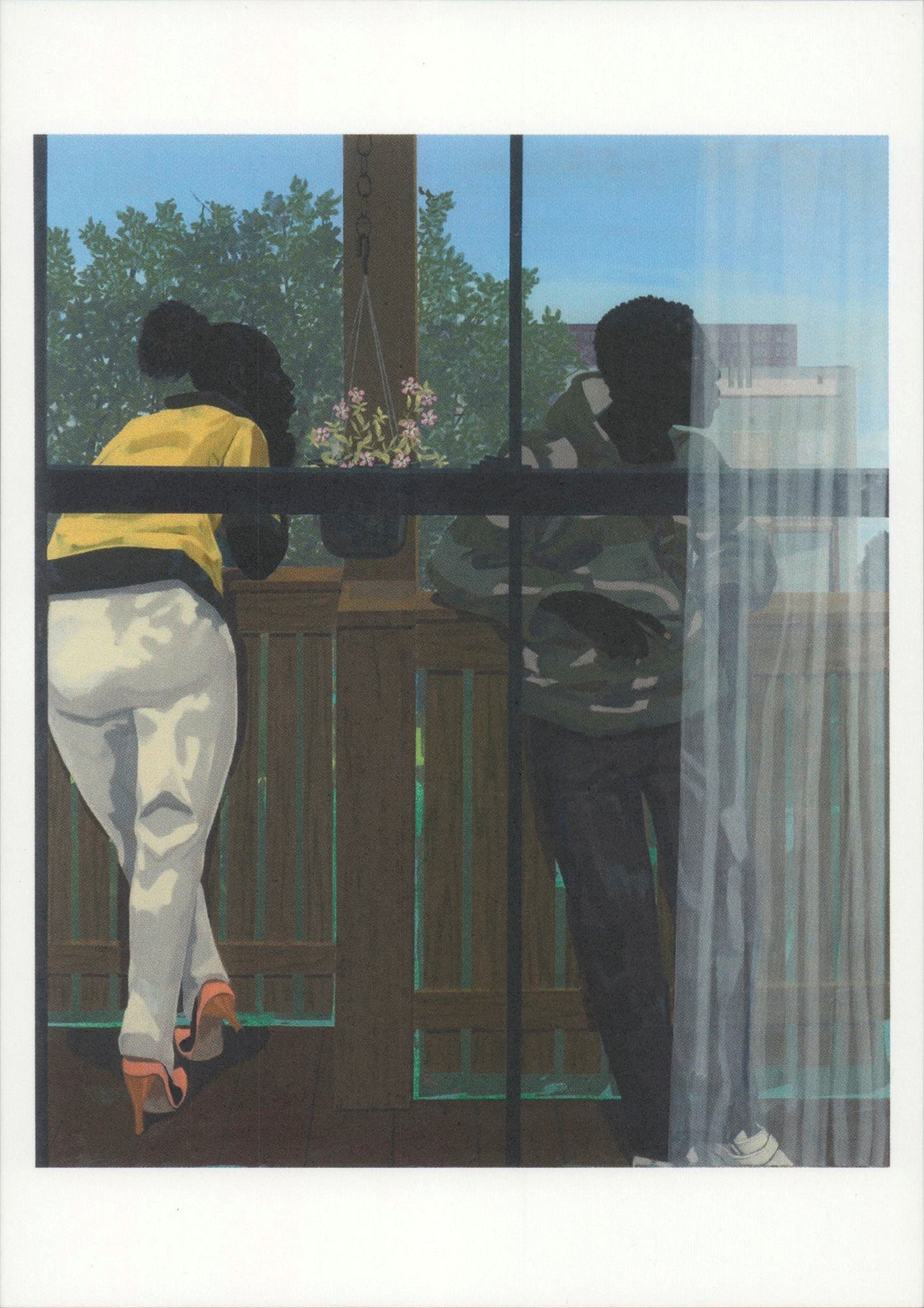 Kerry James Marshall - Untitled (Porch Deck) - 2025 6" x 4.25" (1 of 4)