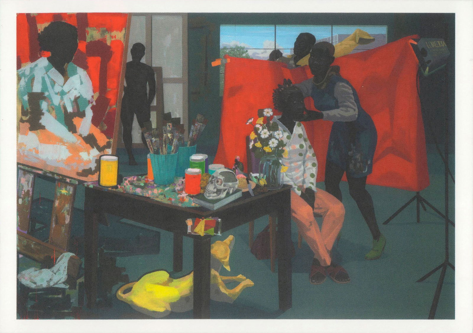 Kerry James Marshall - Untitled (Studio) - 2025 4.25" x 6" (1 of 4)