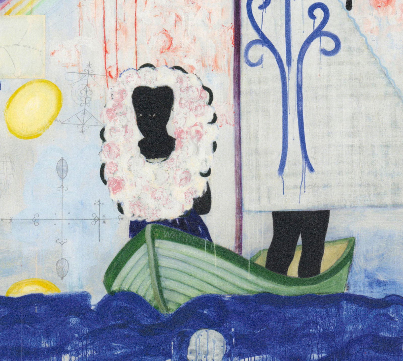 Kerry James Marshall - Voyager - 2025 Offset Lithograph 14" x 11" - 3