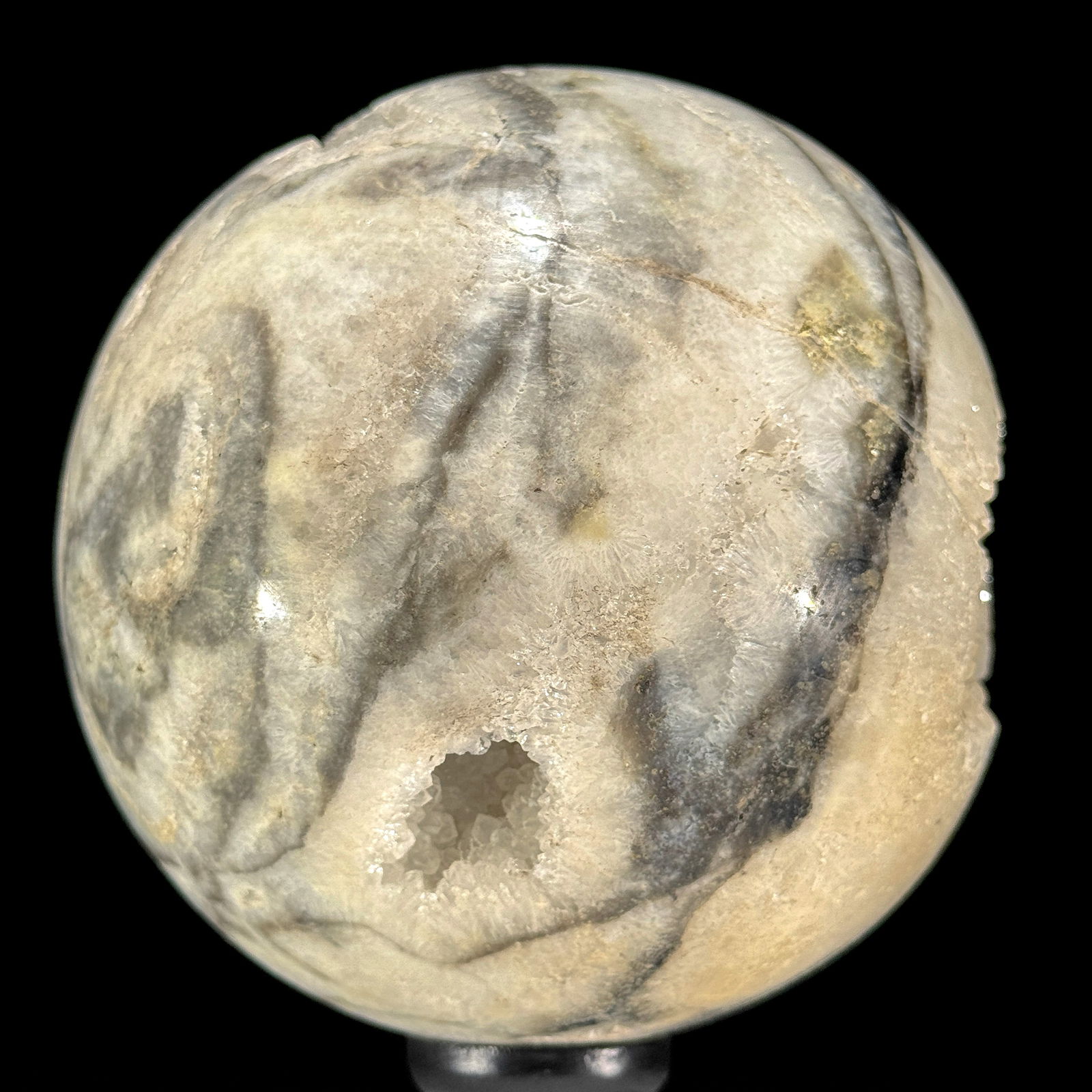 Wonderful set of a crystal sphere and a cube calcite cluster - 9