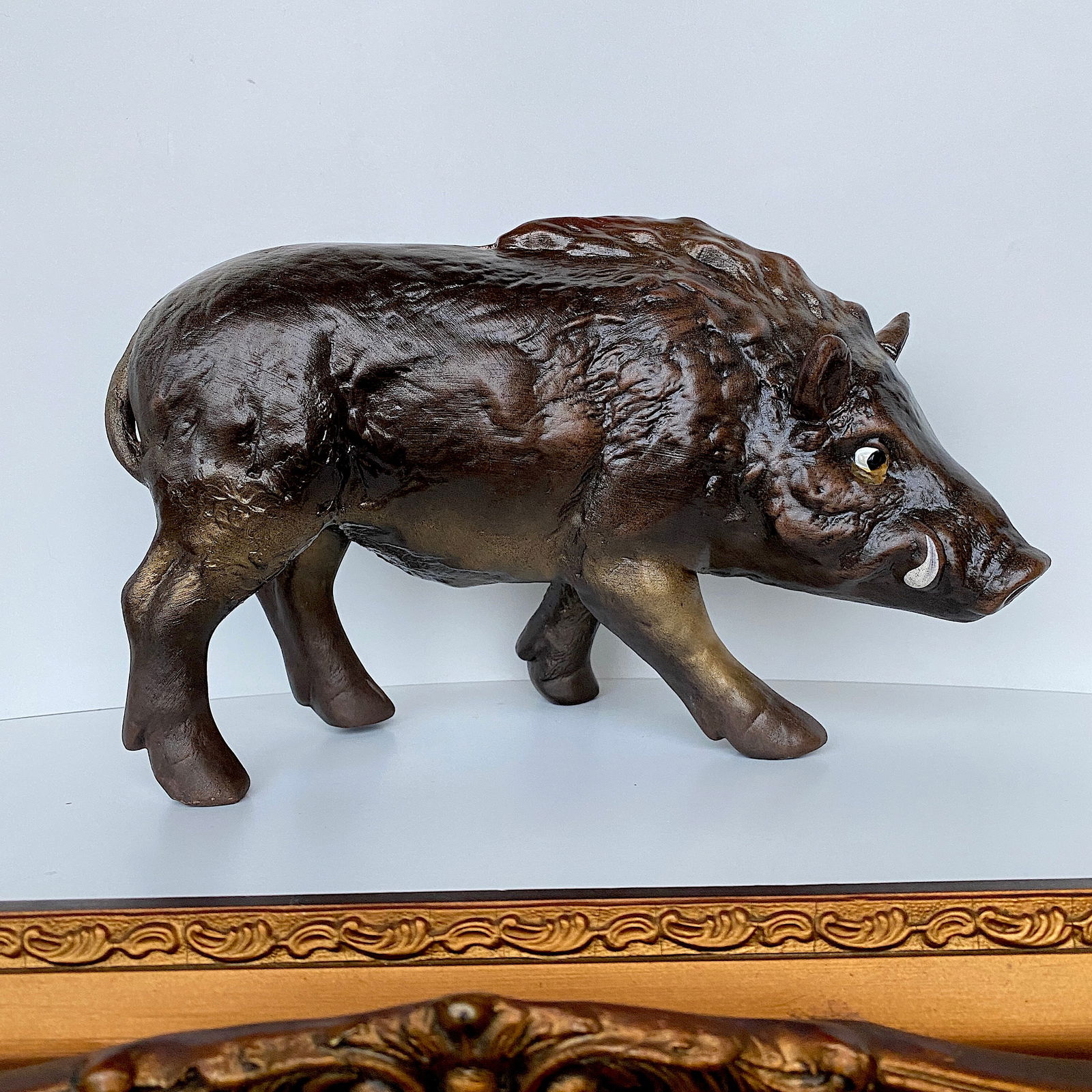 Cerabic boar statue (1 of 6)