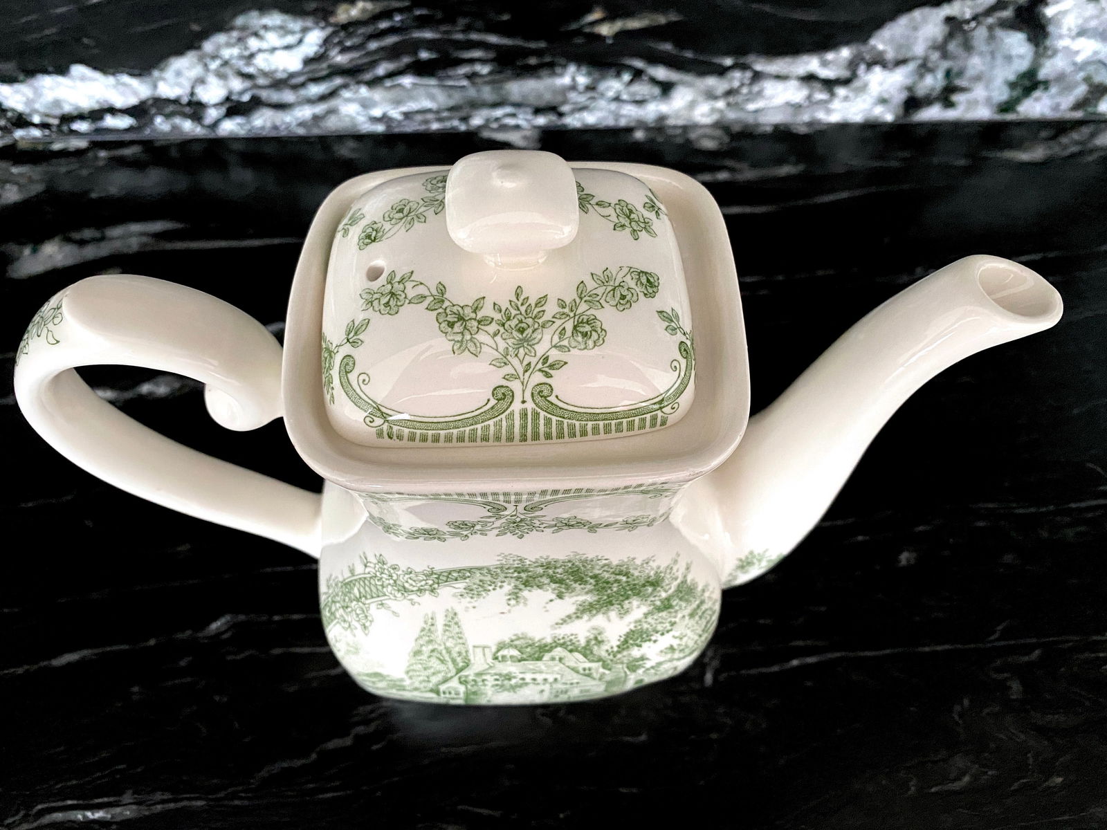 Antique Porcelain Tea pot - 2