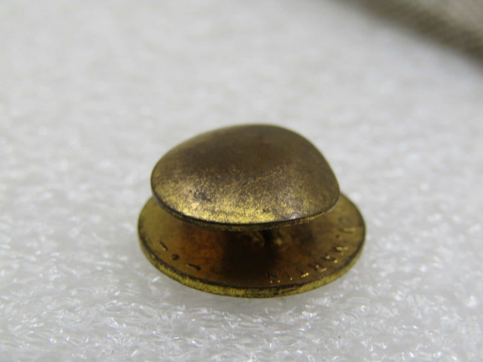 Vintage Enameled Brotherhood of Railroad Trainmen Collar Button - 4