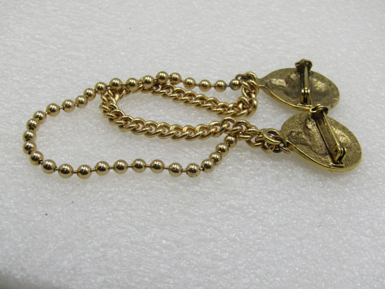 Vintage Roman Coin & Chain Draping Brooch, 1960's - 5