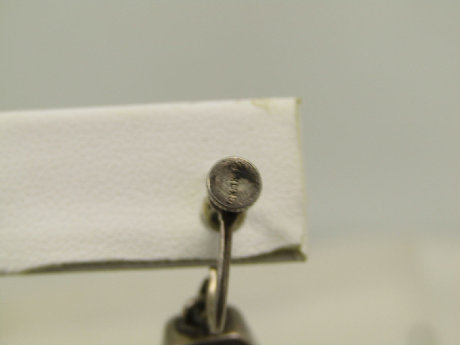 Vintage Sterling Southwestern Bell Earrings, 1940's-1950's - 5