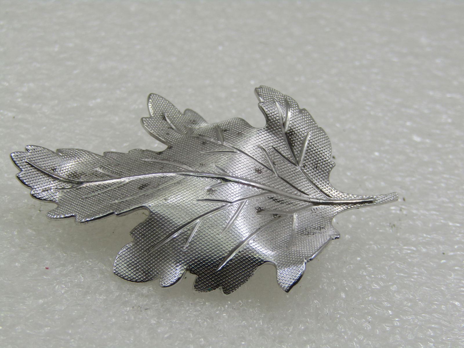 Vintage Sterling Carl Art Leaf Brooch, 1960's, (1 of 5)