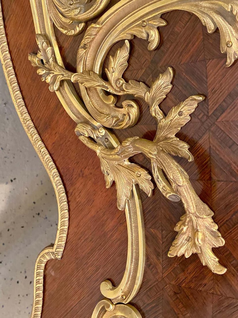 Pair 19th Century King and Queen Compatible Marble-Top Commodes or Chest - 11