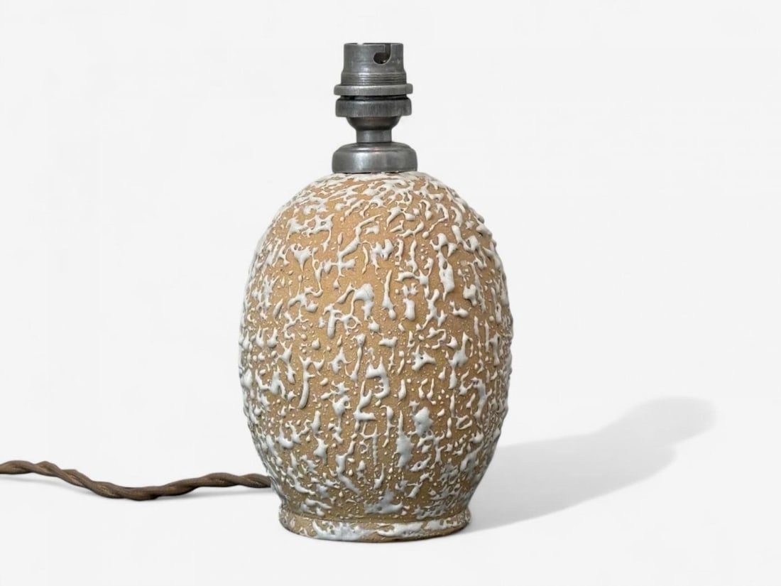 Jean Besnard, French Art Deco, Ceramic, Table Lamp, France, 1960s - 3