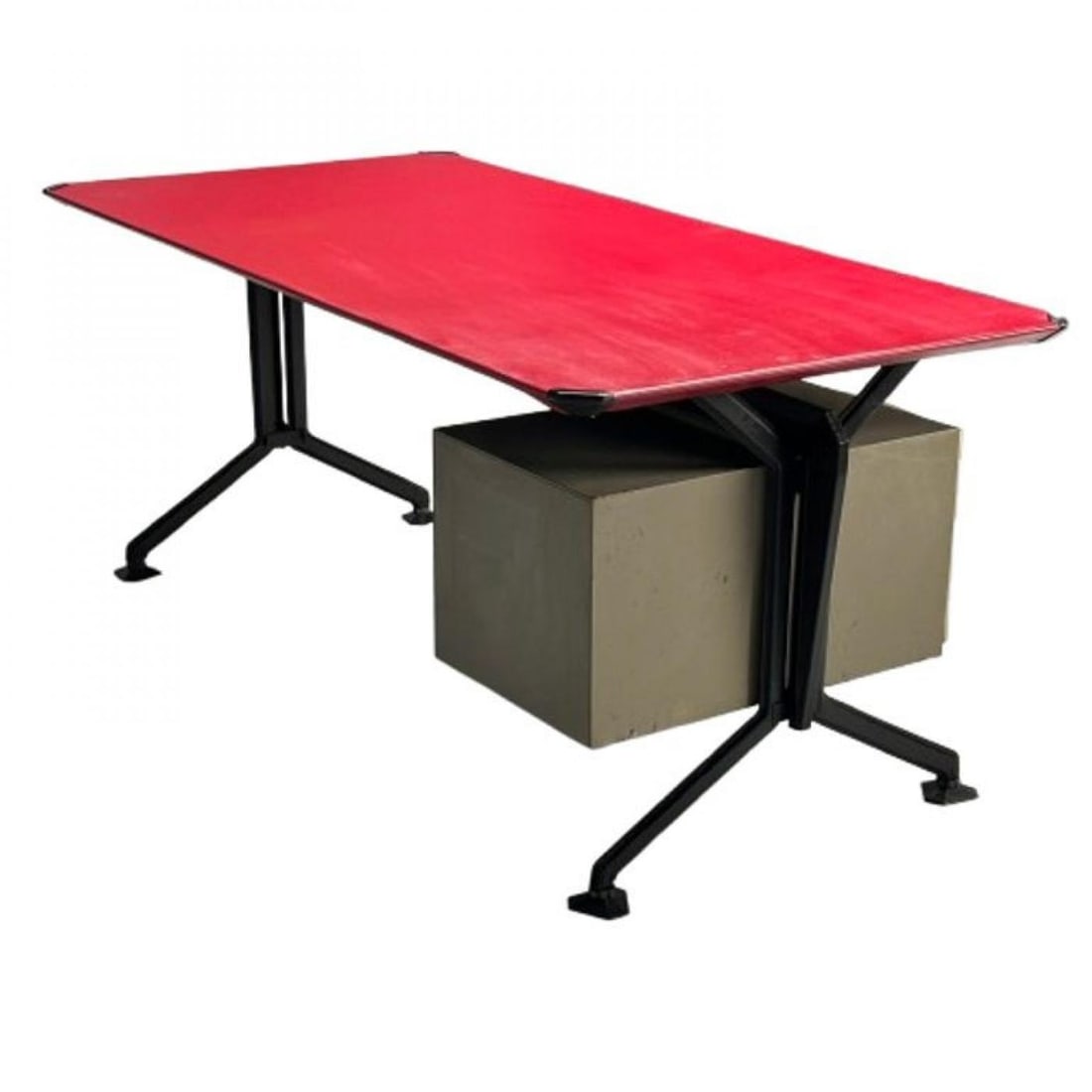 Studio BBPR, Olivetti, Italian Mid-Century Modern, Desk, Metal, 1950s - 3