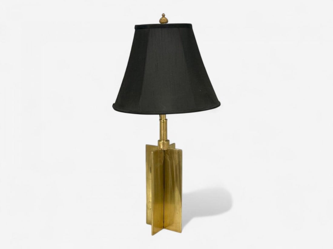 Jean Michel Frank Style, Mid-Century Modern, Bronze, Table Lamps, 1970s - 5