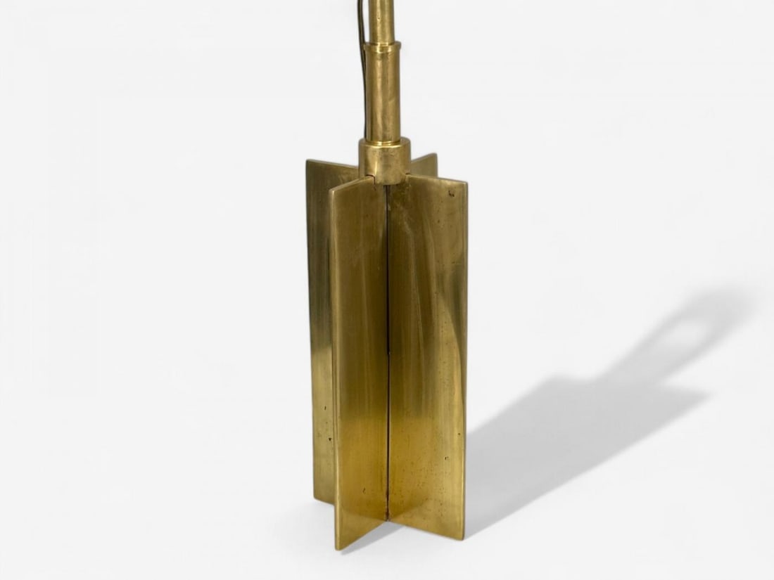 Jean Michel Frank Style, Mid-Century Modern, Bronze, Table Lamps, 1970s - 9