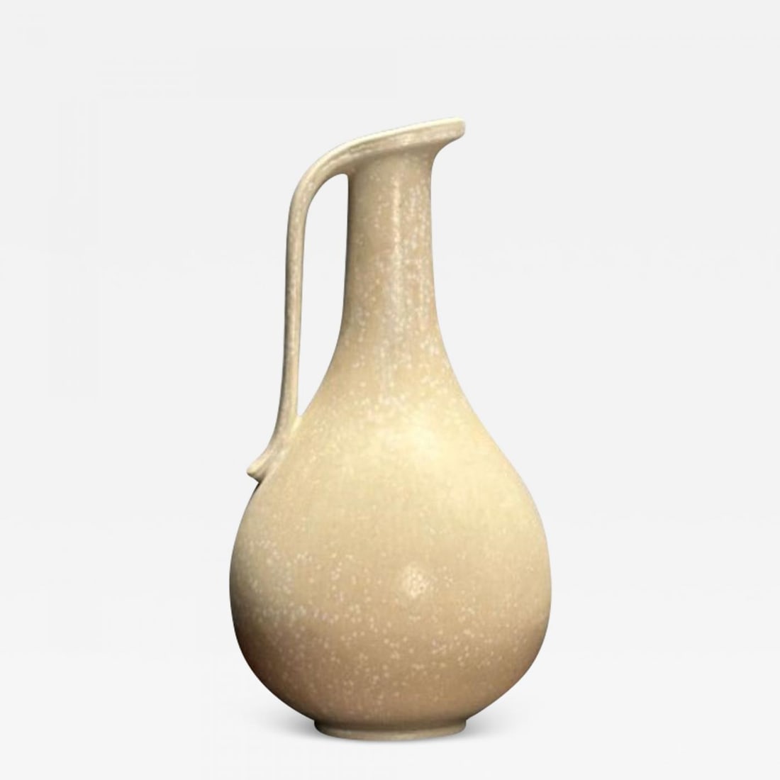 Gunnar Nylund, Swedish Mid-Century Modern, Ceramic Vase, Eggshell Glaze, 1940s (1 of 11)
