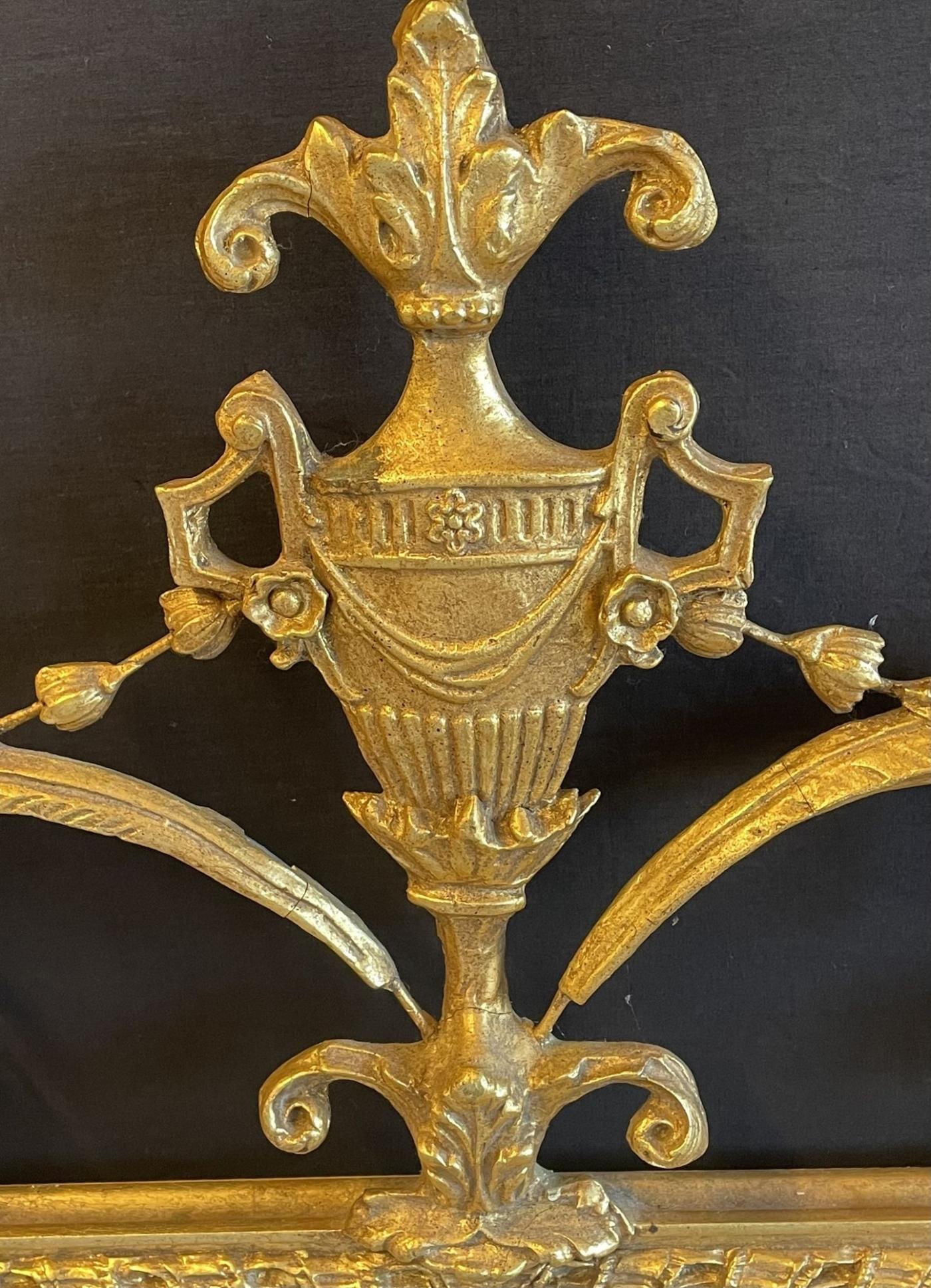 Adams Style Wall, Console or Over the Mantle Mirror - 10