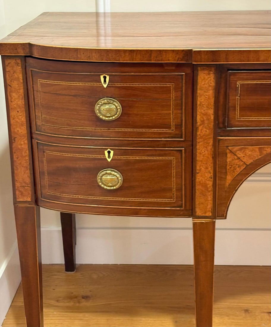 George lll, Mahogany, Inlaid Wood, Satinwood, Sideboard, England, 18th/19th C. - 11
