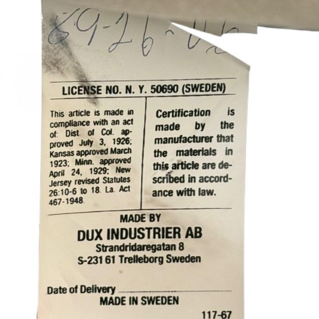 Bruno Mathsson, Dux, Mid-Century Modern, Jetson Swivel Chair, White Leather - 11