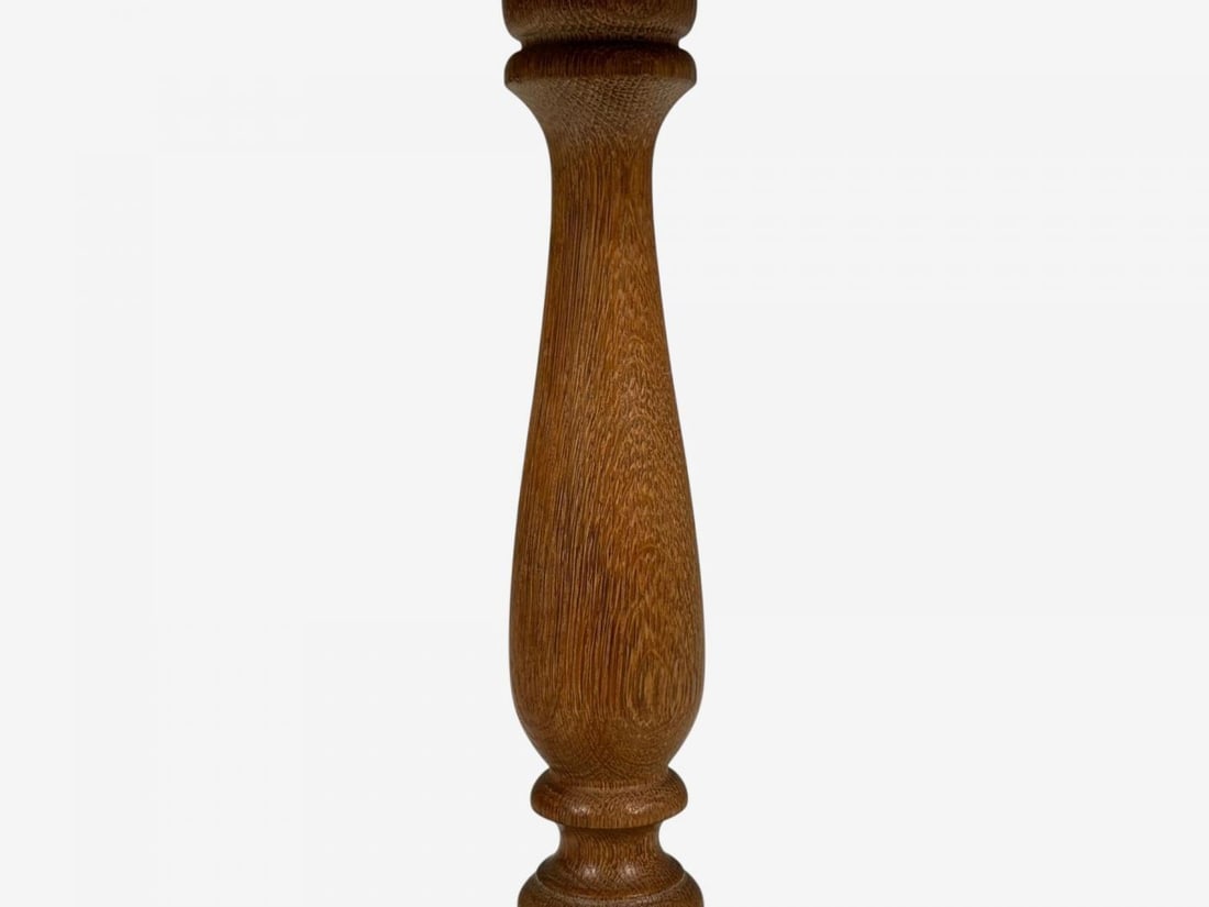 Danish Modern, Oak, Ceramic, Side Table, Denmark, 1975 - 6