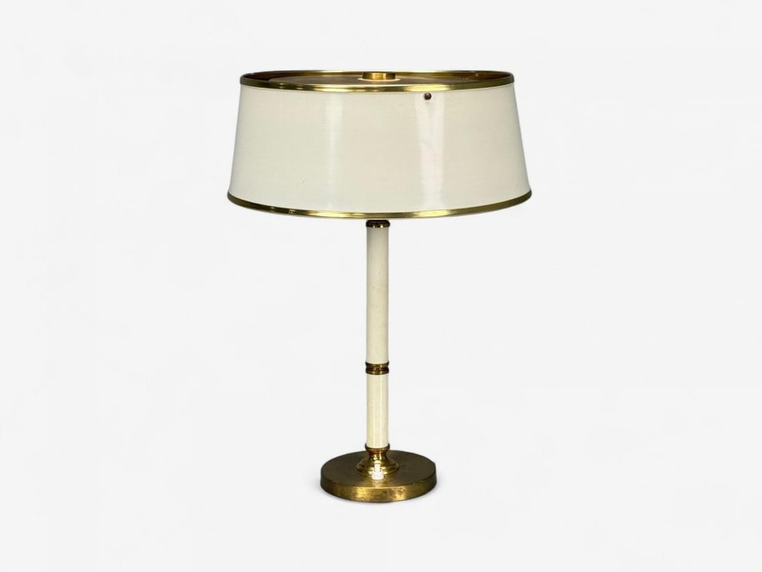 Boréns Borås, Brass, Metal, Table Lamp, Sweden, 1950s - 4