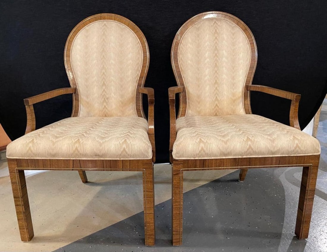 Pair of Milo Baughman Arm or Office Chairs, Mid-Century Modern, Mastercraft - 10