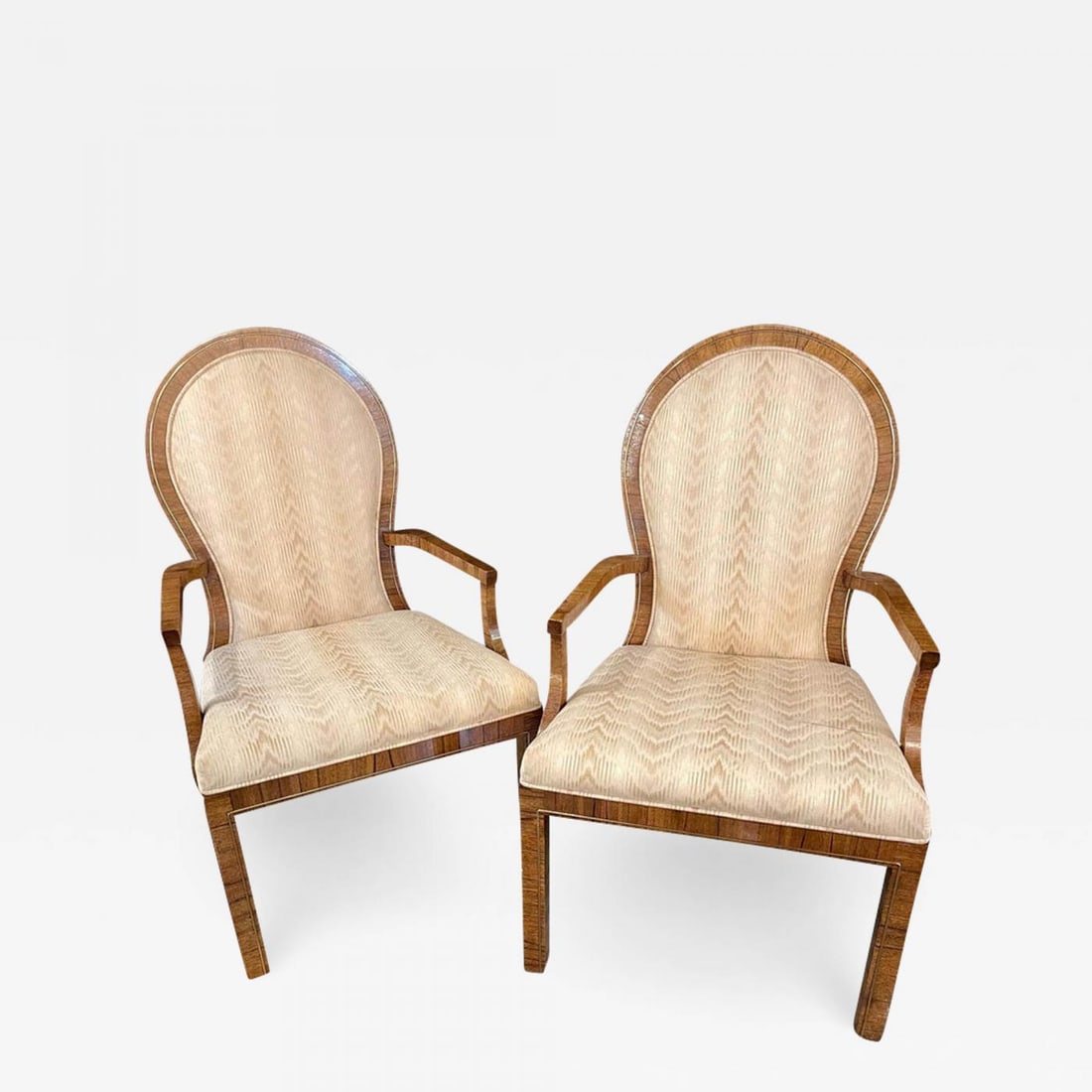 Pair of Milo Baughman Arm or Office Chairs, Mid-Century Modern, Mastercraft (1 of 11)