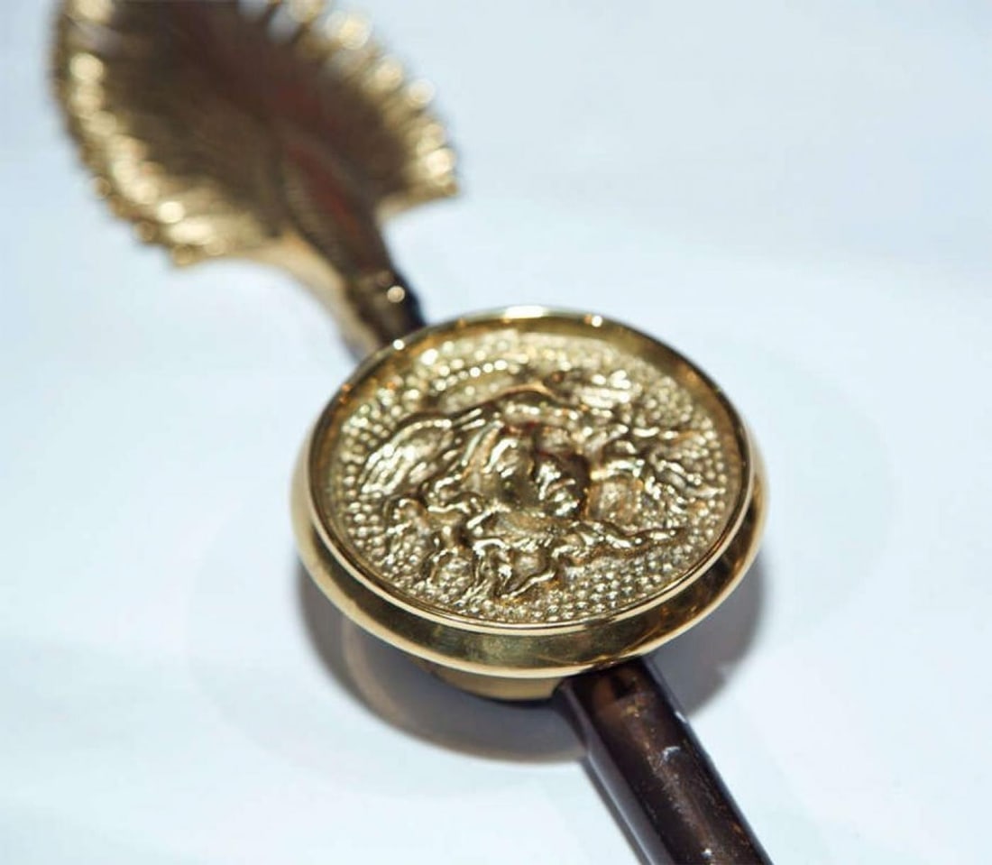 Pair of Neoclassical Arrow Sconces - 10