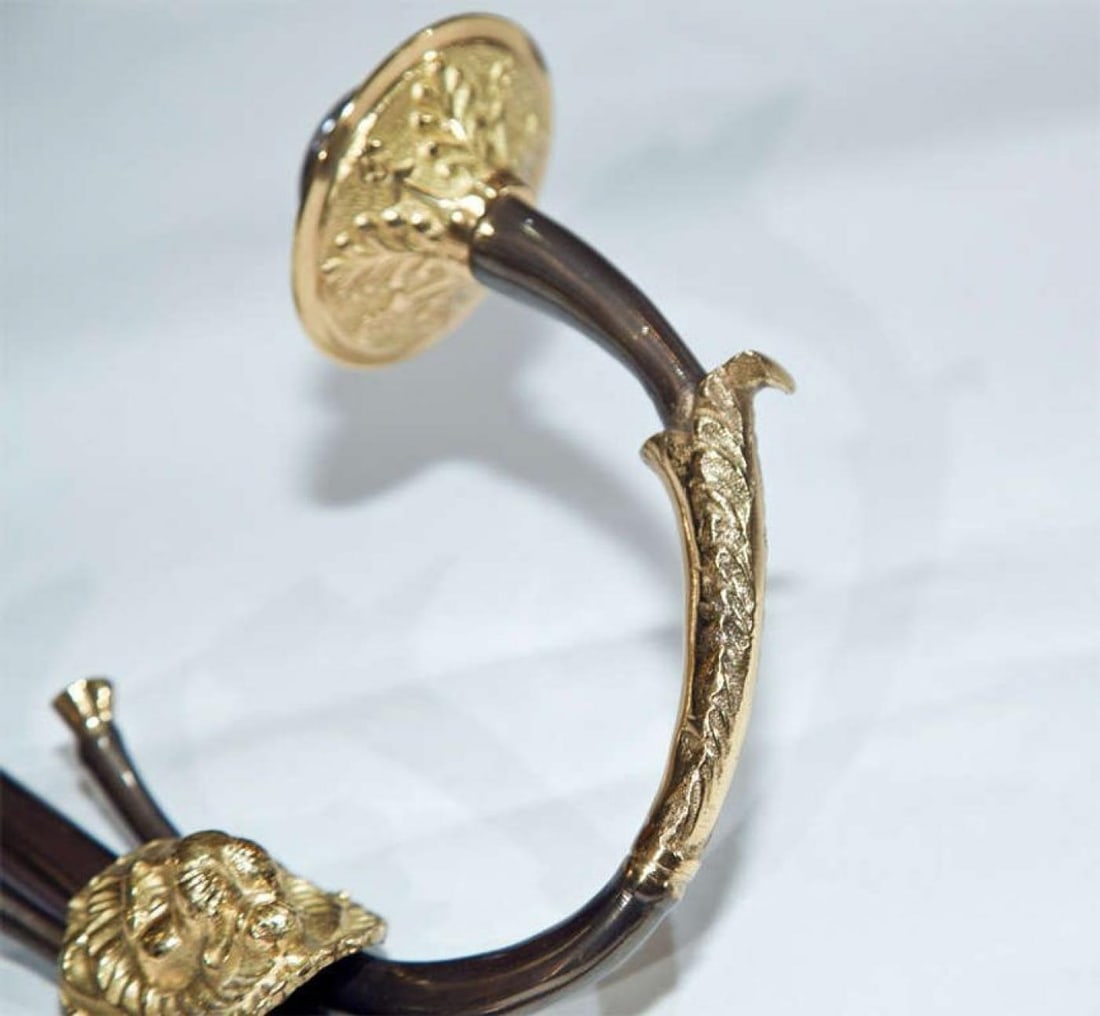 Pair of Neoclassical Arrow Sconces - 8