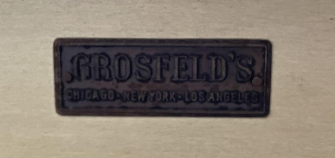 Mid-Century Modern Mirrored Grosfeld House Cabinet / Commode, Glassics, 1930s - 8