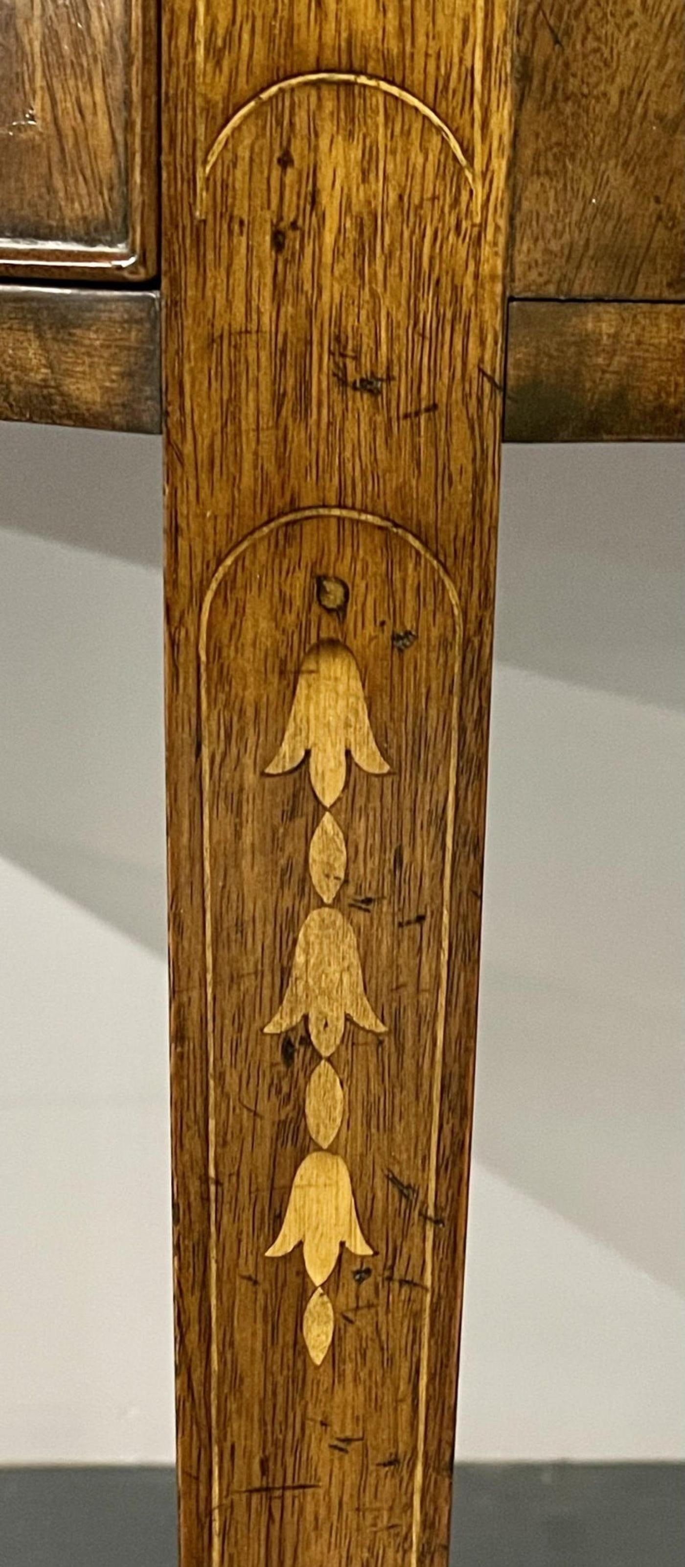 Federal Sideboard, Credenza, Solid Flame Mahogany, Inlaid, Georgian Style - 7