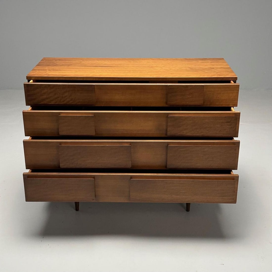 Gio Ponti, Singer & Sons, Italian Mid-Century Modern, Cabinet, Walnut, Labeled - 8